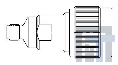 2082-2301-00 РЧ адаптеры - междусерийные SMA Jack to N Plug