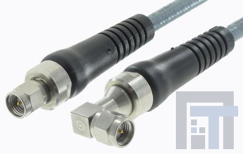 2122-DKF-0012 Соединения РЧ-кабелей SMA Plug to SMA R/A Plug 12 Inches