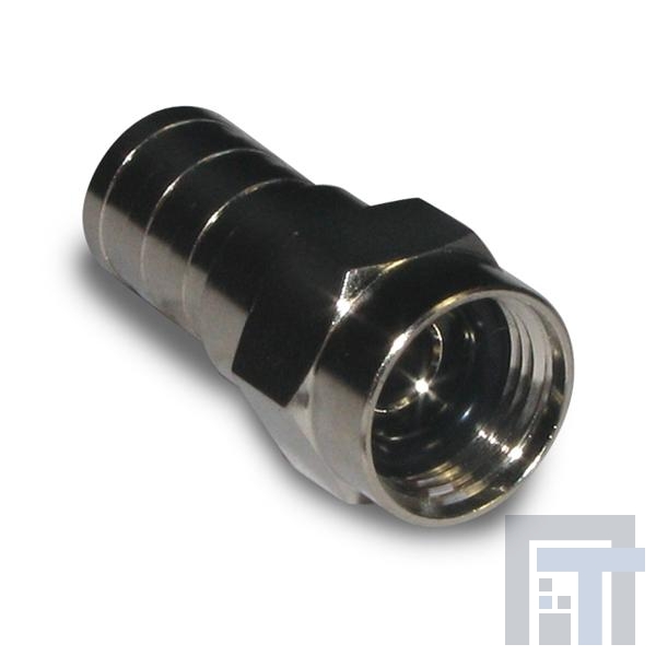 222124 РЧ соединители / Коаксиальные соединители F 1 PC CRIMP PLUG 59/U WATERPROOF