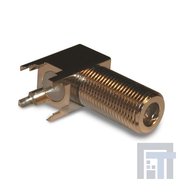 222131 РЧ соединители / Коаксиальные соединители F R/A BULKHEAD RECPT PCB DELRIN