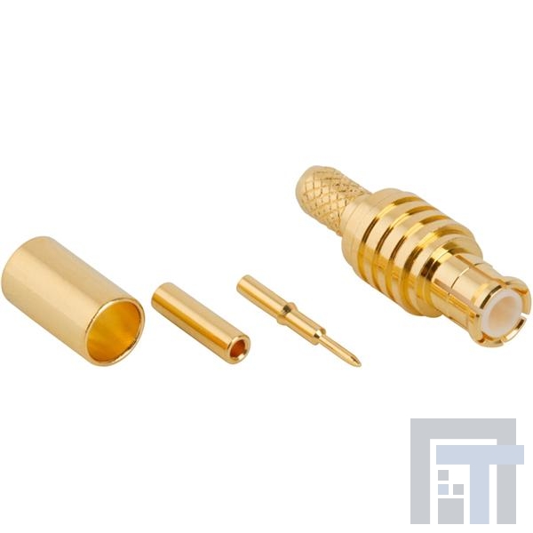 252127 РЧ соединители / Коаксиальные соединители MCX ST CRIMP PLUG 178 196/U GOLD