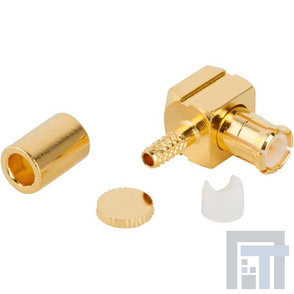 252135 РЧ соединители / Коаксиальные соединители MCX RIGHT ANGLE PLUG PLUG 178/196U GOLD