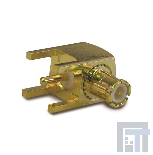 252155 РЧ соединители / Коаксиальные соединители MCX R/A RECEPTACLE PCB PLUG GOLD