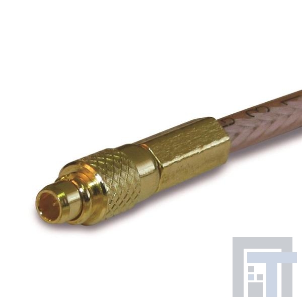 262101 РЧ соединители / Коаксиальные соединители MMCX STRAIGHT PLUG 174/316 GOLD STD POL