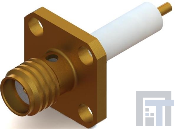 2950-6061 РЧ соединители / Коаксиальные соединители SMA F FlangMountConn 4 Hole (Candlestick)