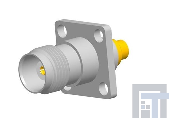 31-6180 РЧ соединители / Коаксиальные соединители TNC Str Sldr Jk .141 SemiRg 50 Ohm 4HFlng