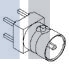 31-70249 РЧ соединители / Коаксиальные соединители MINI BNC PCB JACK 75ohm Ni PLATED