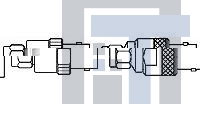 3282-2241-00 РЧ адаптеры - междусерийные ADPTR SMA PLG/BNC JK