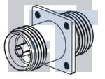 332109 РЧ адаптеры - внутрисерийные 4.1/9.5 Female-Panel 4.1/9.5 Female Adpt