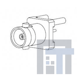 34-1065-12G РЧ соединители / Коаксиальные соединители PCB STRAIGHT 3-LEG THRU-HOLE