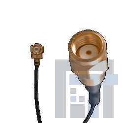 415-0093-150 Соединения РЧ-кабелей RA PLUG/STR RP PLUG MED. PROFILE 150MM