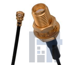 415-0099-250 Соединения РЧ-кабелей RA PLUG/BLKHD RP JK MED. PROFILE 250MM