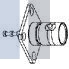 4500 РЧ соединители / Коаксиальные соединители BNC PANEL RECPT