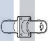 47000 РЧ адаптеры - внутрисерийные BNC BULKHEAD UG-414/U