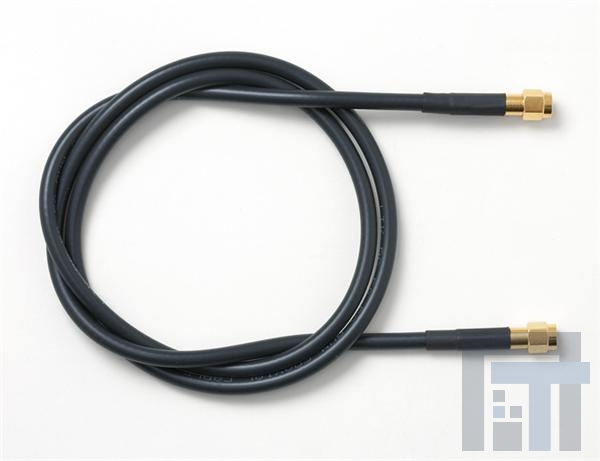 4846-C-12 Соединения РЧ-кабелей SMA PLUG TO SMA PLUG RG58C/U 12 INCH