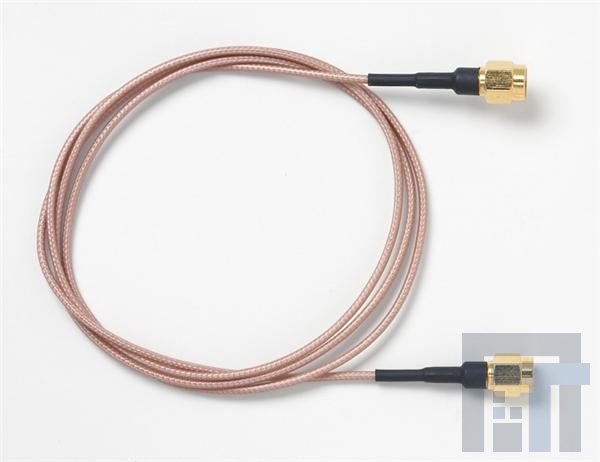 4846-UU-12 Соединения РЧ-кабелей SMA PLUG TO SMA PLUG RG178/U 12 INCH