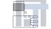 5-1814400-1 РЧ соединители / Коаксиальные соединители R/A PCB Skt