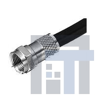 5-1814822-7 РЧ соединители / Коаксиальные соединители Straight Plug 75 Ohm CT125
