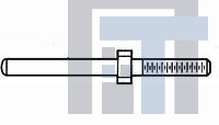532807-1 Принадлежности для РЧ-соединителей HDI GUIDE PIN