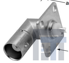 5675 РЧ соединители / Коаксиальные соединители BNC R/A PANEL MOUNT RECPT UG-535/U