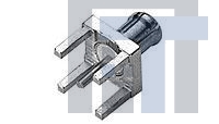 5863-0000-09 РЧ соединители / Коаксиальные соединители PCB Plug Rcept Gold 50 OHM