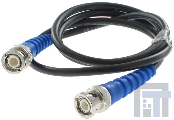 73-6300-10 Соединения РЧ-кабелей 10' BNC TO BNC 50 OHM BLACK BOOTS