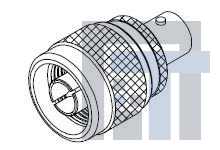 73386-1080 РЧ адаптеры - междусерийные BSA N PLUG TO BNC JA BNC JACK STR 50 OHM