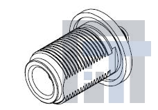 73386-1091 РЧ адаптеры - междусерийные N JACK BULKHEAD TO SMA JACK STRT