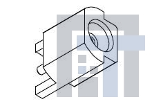 73415-1061 РЧ соединители / Коаксиальные соединители MCX JACK EDGE MOUNT MOUNT RECEPTACLE T&R