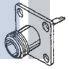 82-368 РЧ соединители / Коаксиальные соединители N 4 HOLE FLANGE JACK M39012/04-0002