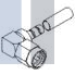 901-10029-RFX РЧ соединители / Коаксиальные соединители RIGHT ANGLE PLUG RG 316, NICKEL