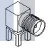 901-9865 РЧ соединители / Коаксиальные соединители RP SMA R/A PCB JACK