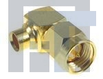 901-9952-RFX РЧ соединители / Коаксиальные соединители SMA ANGLE PLUG/.141