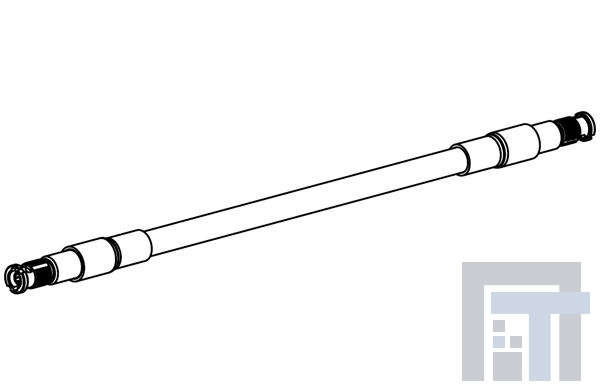 95-850-160M050 Соединения РЧ-кабелей HD-BNC SR PL-HD-BNC SR PL 1694A 0.50 M