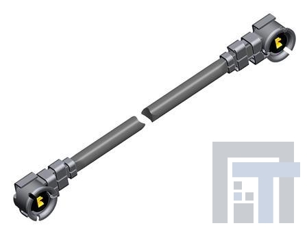 A-1PA-113-01KB2 Соединения РЧ-кабелей AMC RAPLG JMP 1.13MM 1000MM BLK U.FL Comp