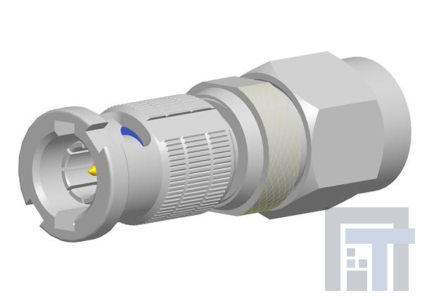 APH-HDBNCP-SMAP РЧ адаптеры - междусерийные HD-BNC Plug/SMA Plug Adapter 50 Ohm