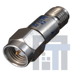 ATT-0290-02-SMA-02 Аттенюаторы - межкомпонентные соединения SMA Sub Mini M/F 2W 2dB DC-18 GHz