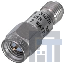 M3933-25-01N Аттенюаторы - межкомпонентные соединения SMA QPL ATT