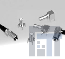 PL71-LR-PC(40) РЧ соединители / Коаксиальные соединители R/A RECEPTACLE PUSH-PULL LOCK