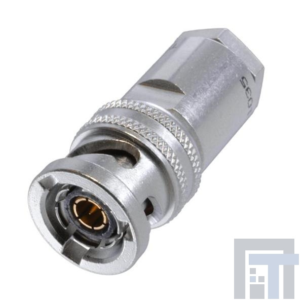 PL75-33 РЧ соединители / Коаксиальные соединители TRB Strt Plug for TRC-75-1 Cable 3-lug