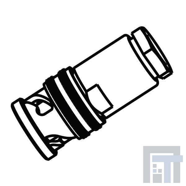 PL75-45 РЧ соединители / Коаксиальные соединители TRB Strt Plug for M27500-22TE2T14