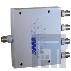 PWD-5520-04-TNC-79 РЧ соединители / Коаксиальные соединители 4WAY POWER DIVIDER WILKENSON-I