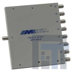 PWD-5520-08-NNN-79 РЧ соединители / Коаксиальные соединители 8WAY POWER DIVIDER WILKENSON-I