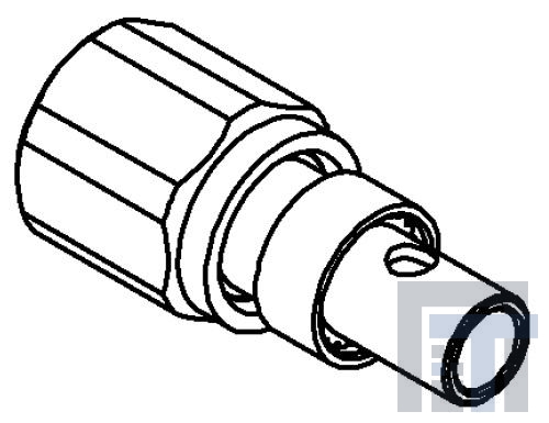 R112053000 РЧ соединители / Коаксиальные соединители SMC(F) ST PL SO TYPE .085