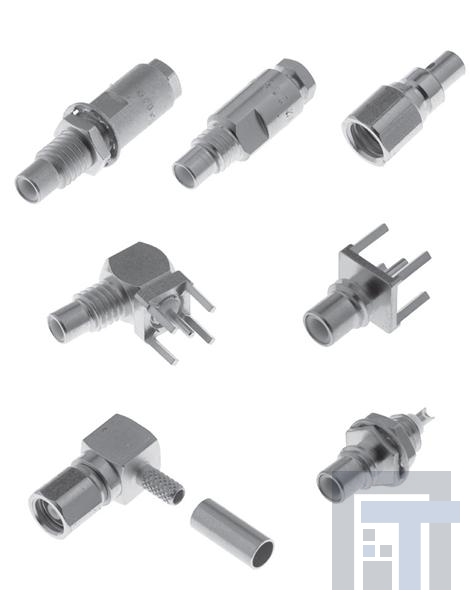 R112186000W РЧ соединители / Коаксиальные соединители SMC(F) RA FX CR 2.6/50SS 2.6/7