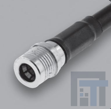 R123075200 РЧ соединители / Коаксиальные соединители QMA AEP 195FR Straight Plug, Cable