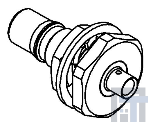 R123326003 РЧ соединители / Коаксиальные соединители QMA(F) ST BKD JK SO .085, 100P