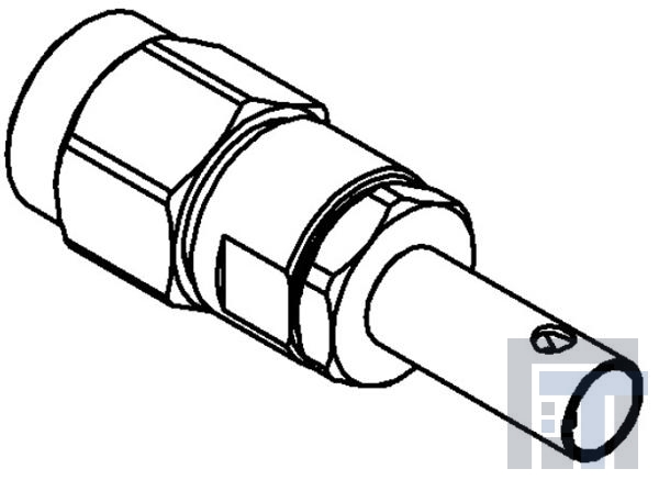 R125073000W РЧ соединители / Коаксиальные соединители SMA STRG PLUG CRIMP OR SLDR CBL 2.6/50 S