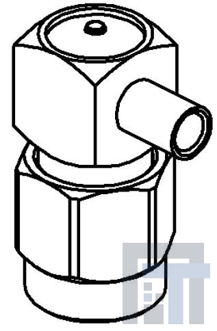 R125153000W РЧ соединители / Коаксиальные соединители SMA R/A PLUG SOLER CBL .085