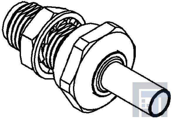 R125320020 РЧ соединители / Коаксиальные соединители SMA/STR BLKHD JK PNL CRMP CBL2.6/50 D